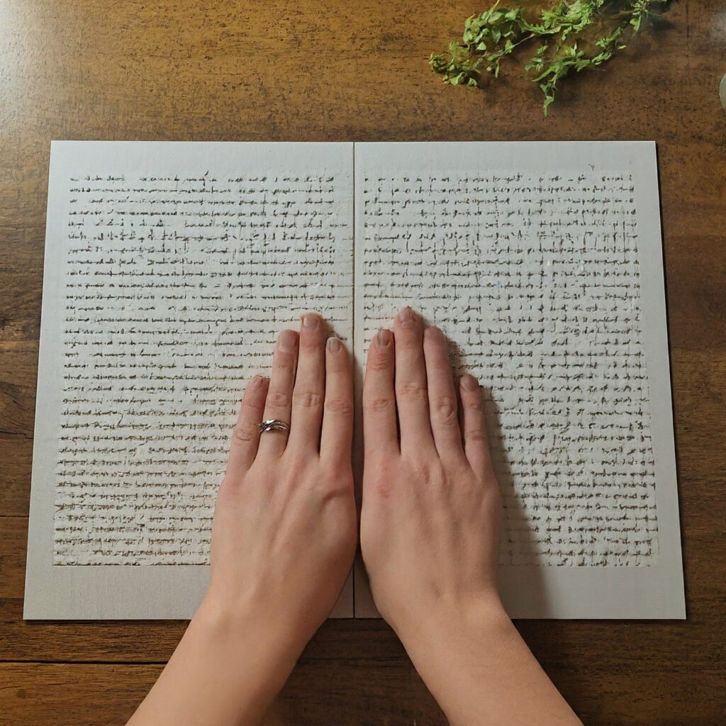 Blind People Reading Braille