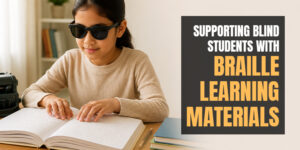 Supporting Blind Students with Braille Learning Materials